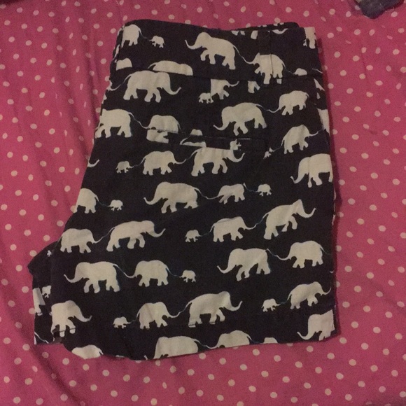 Loft Elephant Pattern Shorts - Picture 3 of 5